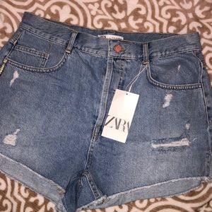 ZARA JEAN SHORTS
